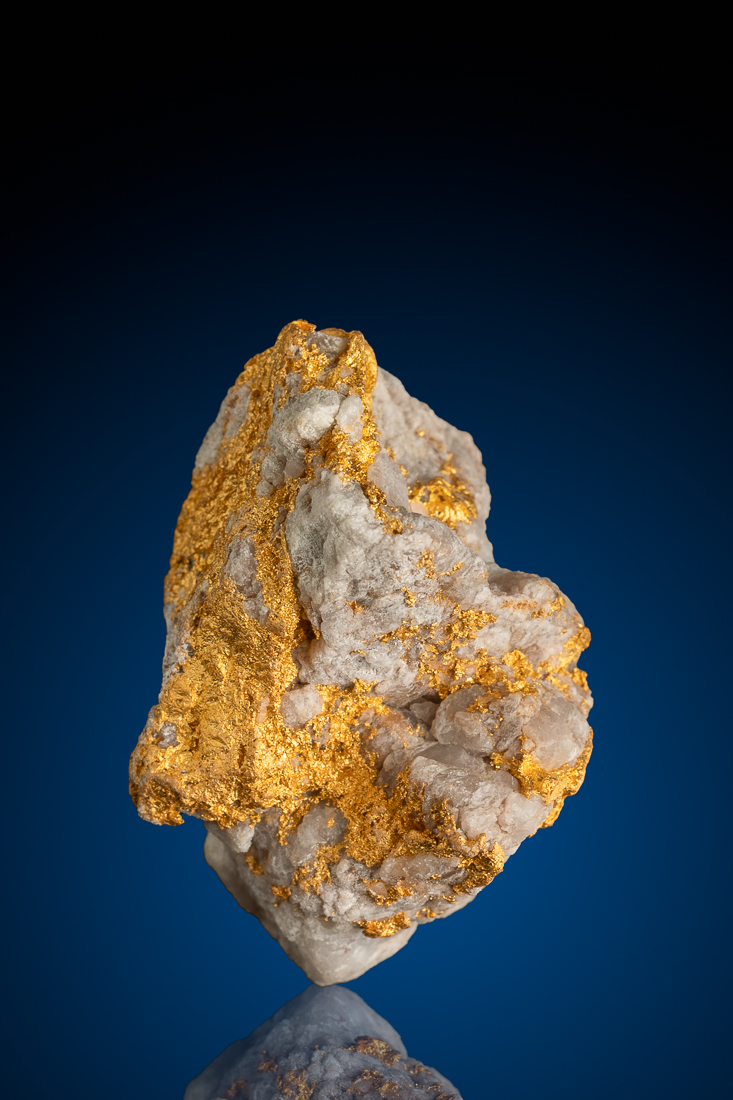 (image for) Stunning, Radiant Natural Gold Quartz Nugget - 38.08 grams